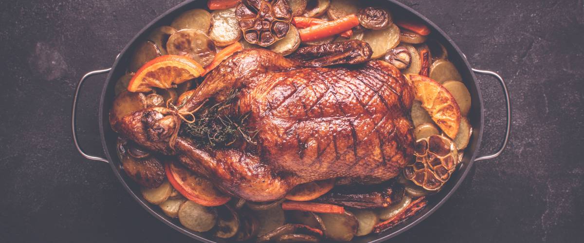 Enten-Essen Symbolfoto