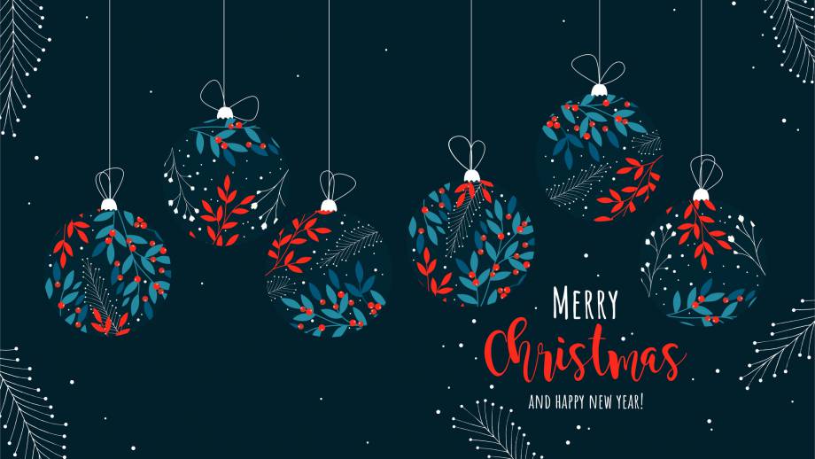 Frohe Weihnachten! Symbolfoto