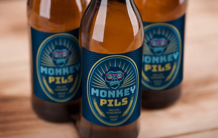Monkey Kitchen Bier 
