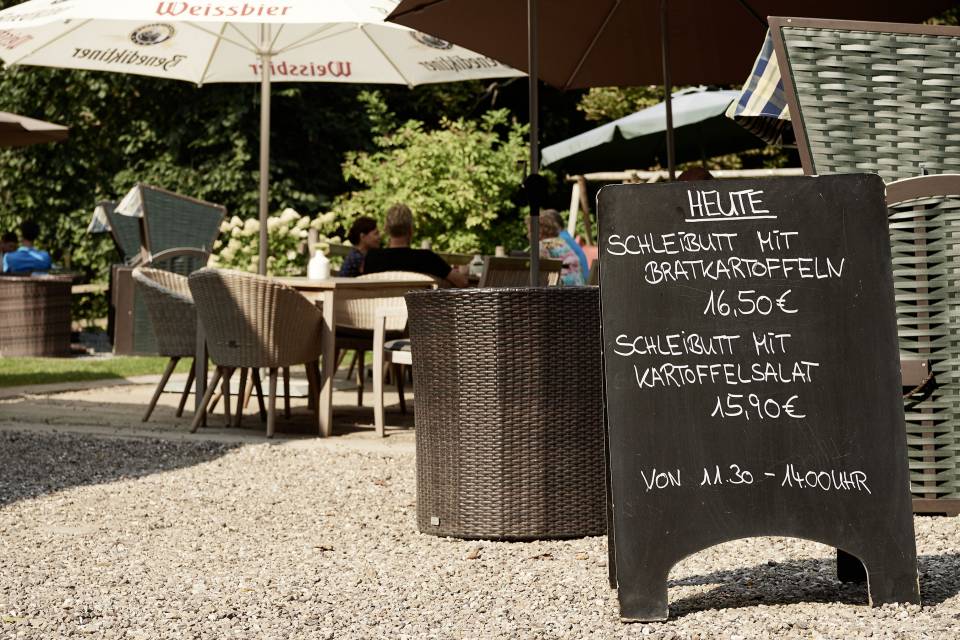 Landhaus Gut Oehe Terrasse