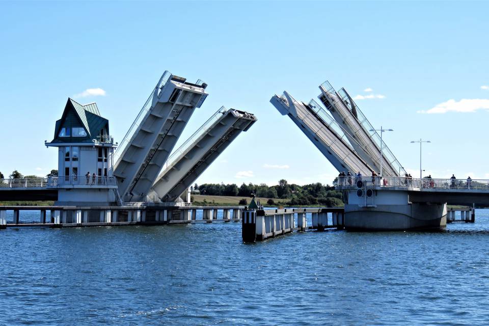Schilei-Schifffahrten Kappeln Klappbrücke