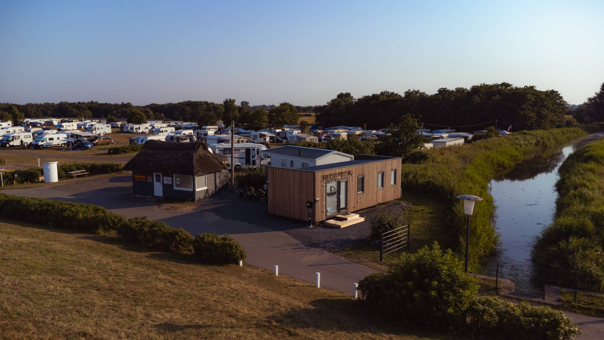 Gut Oehe Campingplatz  Rezeption