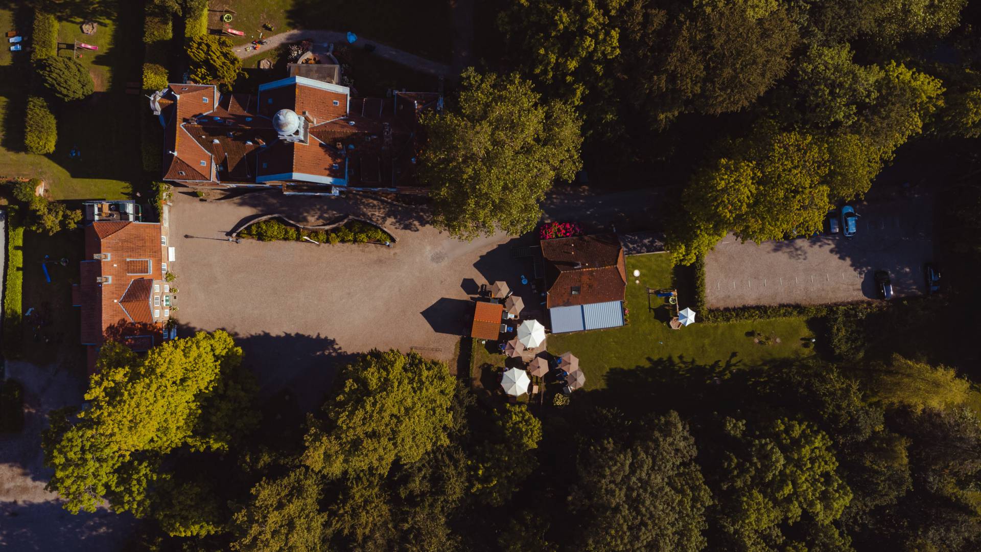 Gut Oehe Maasholm Vogelperspektive