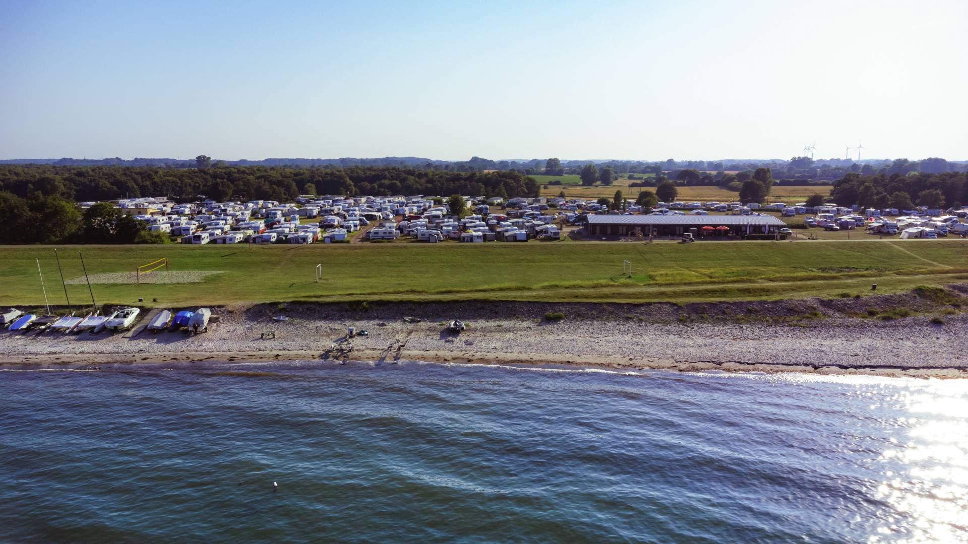 Ostsee Campingplatz Gut Oehe Strand